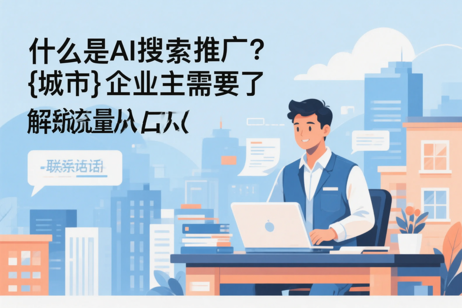 什么是AI搜索推广？鄂尔多斯企业主需要了解的新流量入口