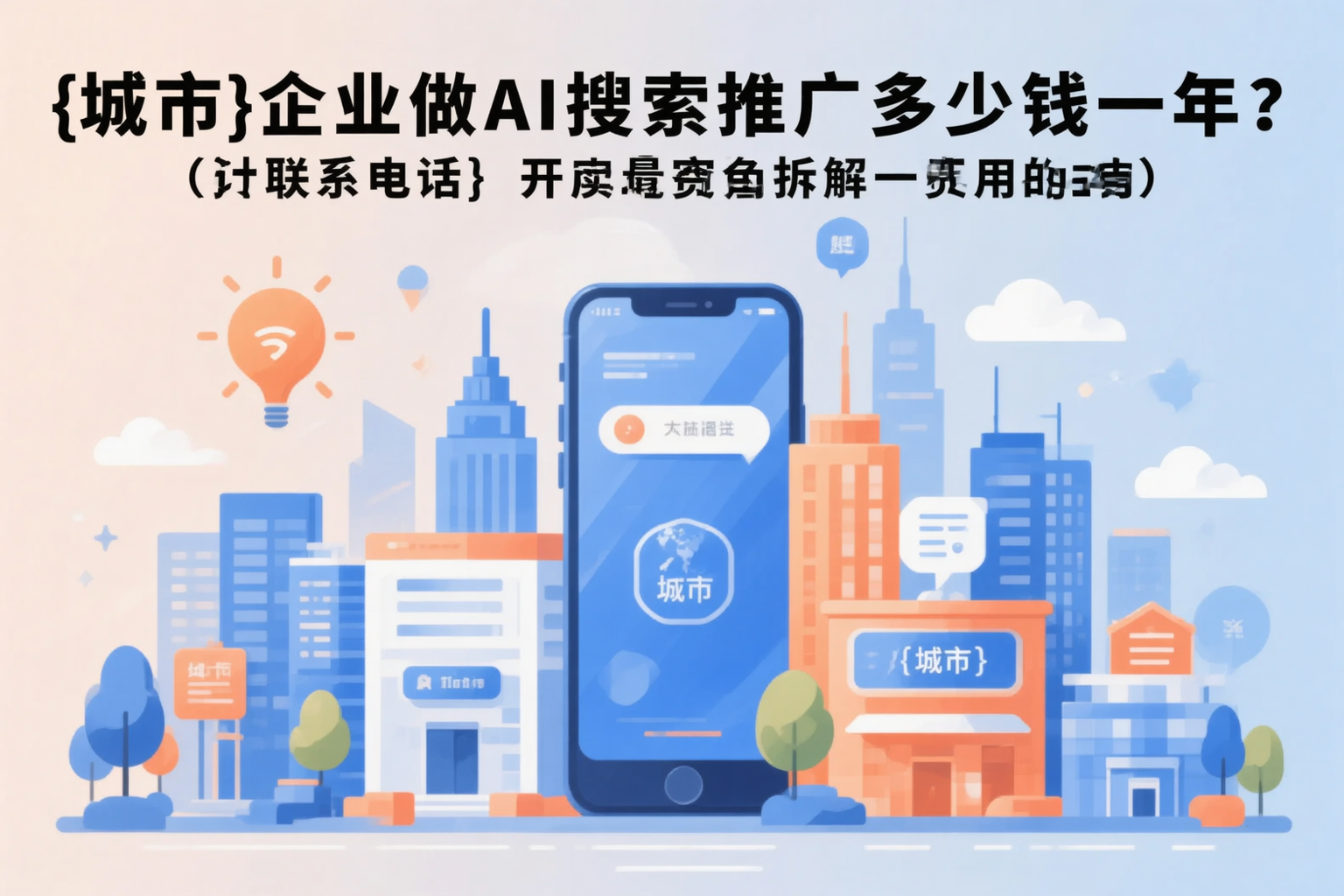 鄂尔多斯企业做AI搜索推广多少钱一年？真实费用拆解
