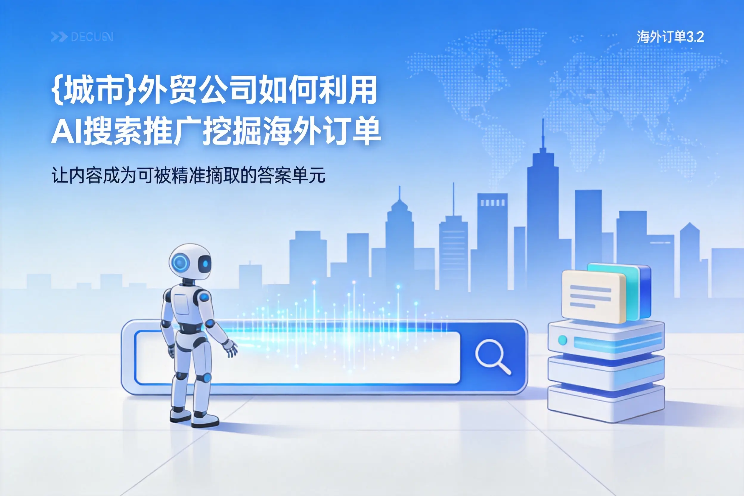 鄂尔多斯外贸公司如何利用AI搜索推广挖掘海外订单
