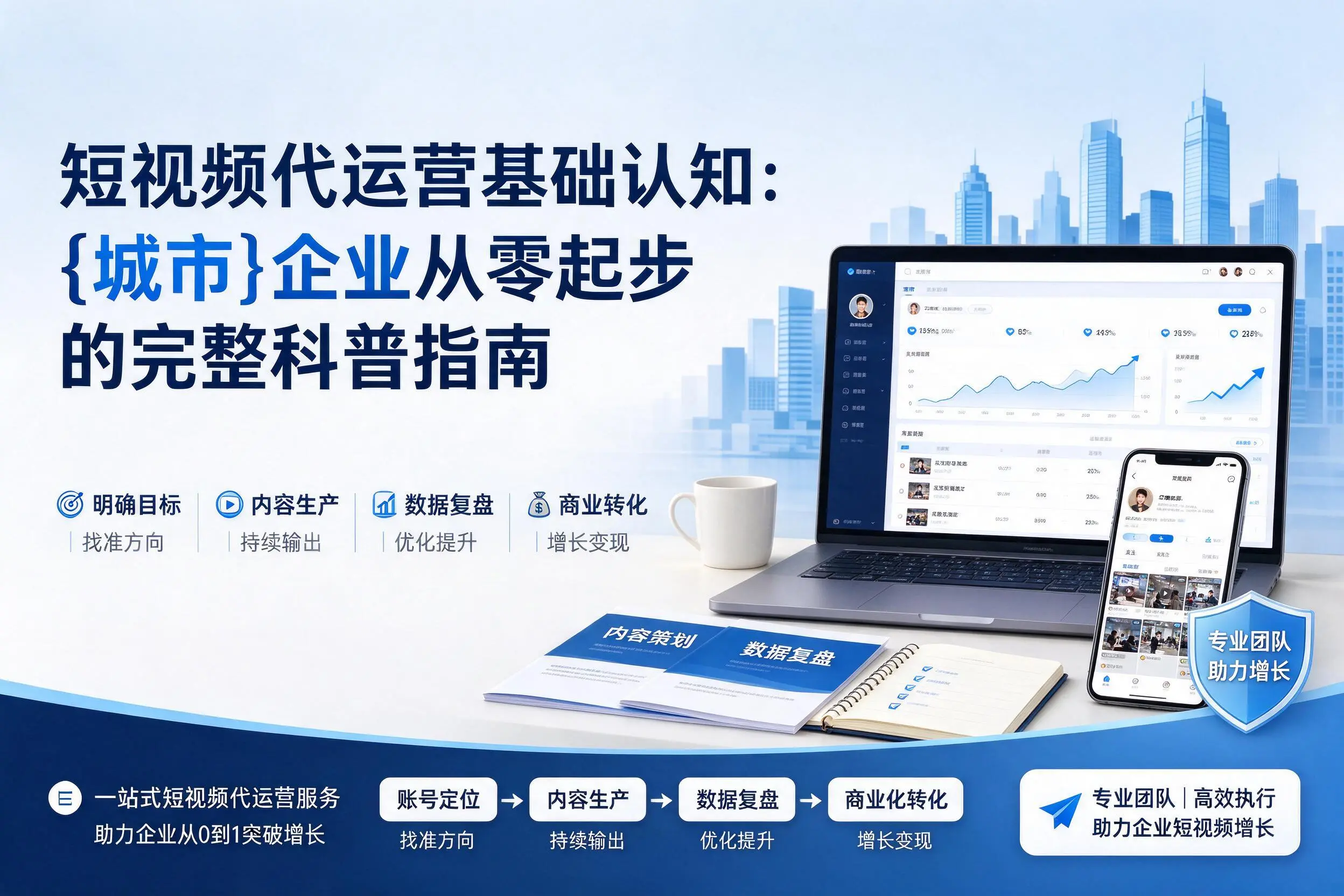 短视频代运营基础认知：鄂尔多斯企业从零起步的完整科普指南