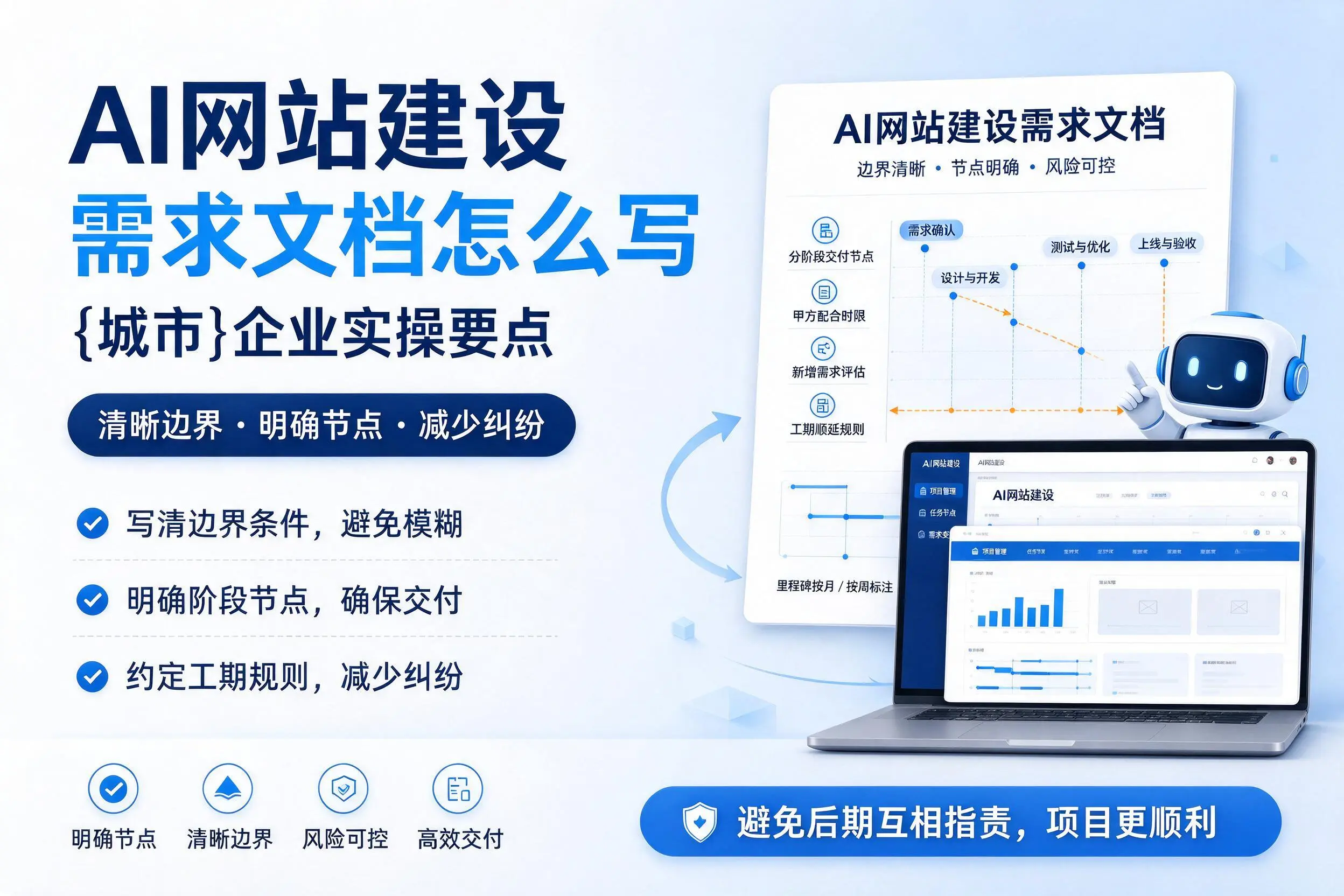 AI网站建设需求文档怎么写,鄂尔多斯企业实操要点