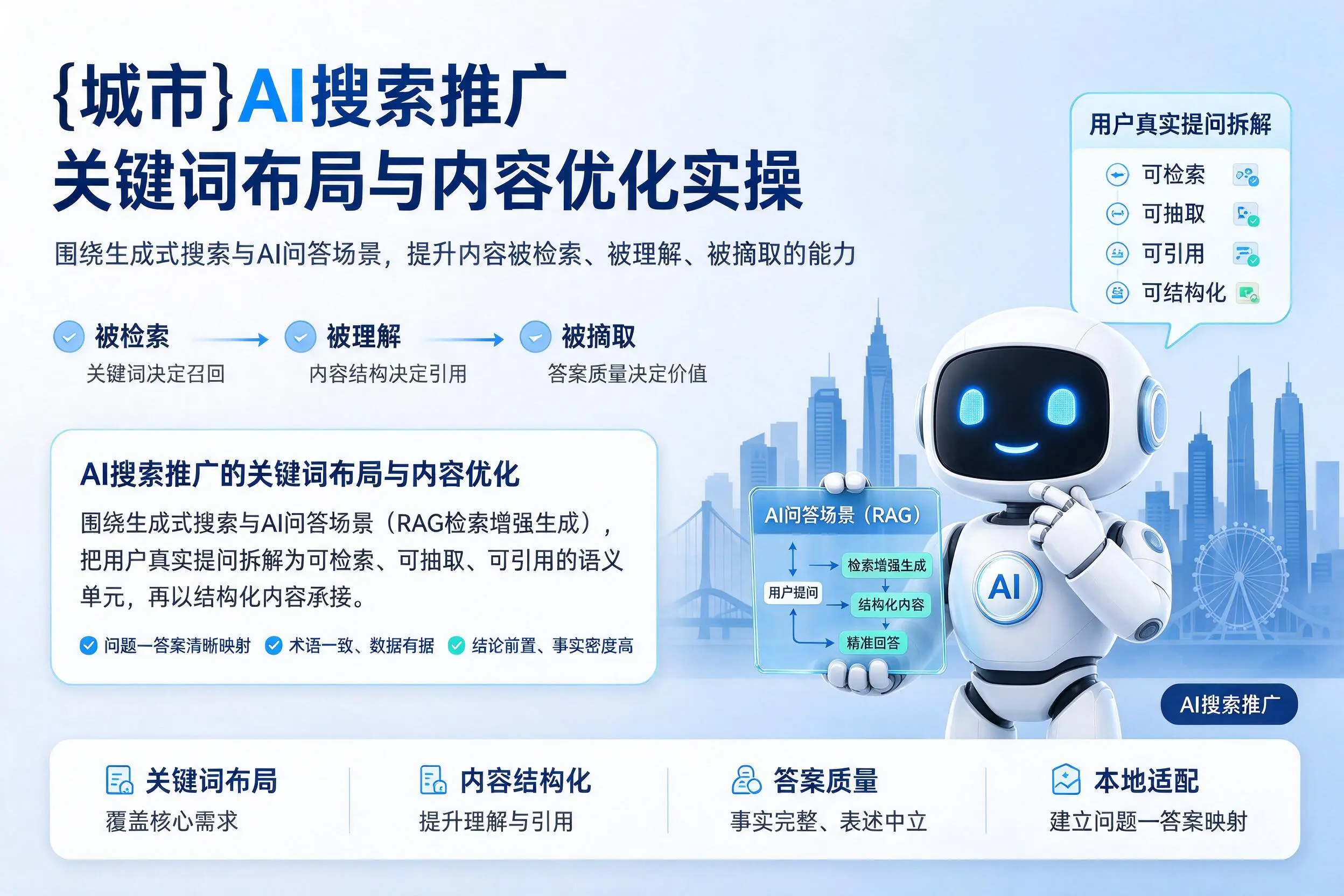 鄂尔多斯AI搜索推广关键词布局与内容优化实操
